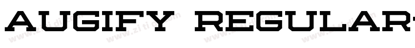 Augify Regular字体转换